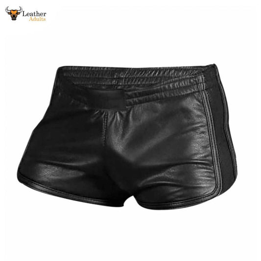 Men's 100% Genuine Lambs Leather Silky Soft Boxer Shorts New