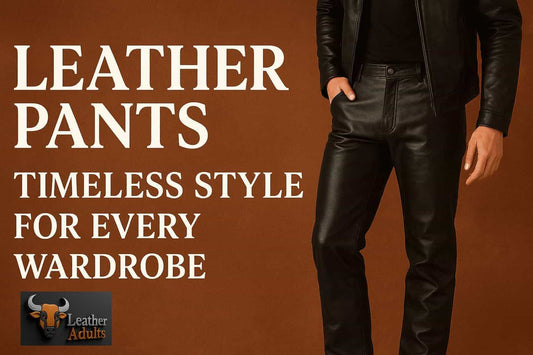Cowhide & Lambskin Leather Pants / Trousers / Breeches: Timeless Style for Every Wardrobe