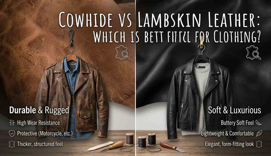 Cowhide vs Lambskin Leather: Which Is Better for Clothing?