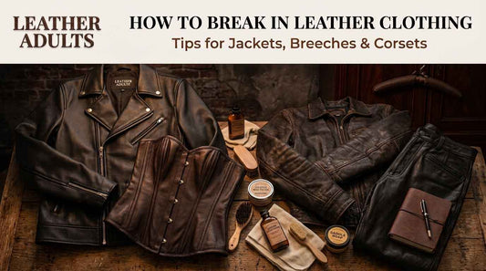 How to Break In Leather Clothing: Tips for Jackets, Breeches & Corsets