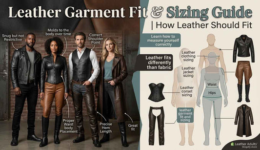 Leather Garment Fit & Sizing Guide | How Leather Should Fit