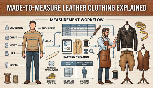 Made-to-Measure Leather Clothing Explained | Leather Adults