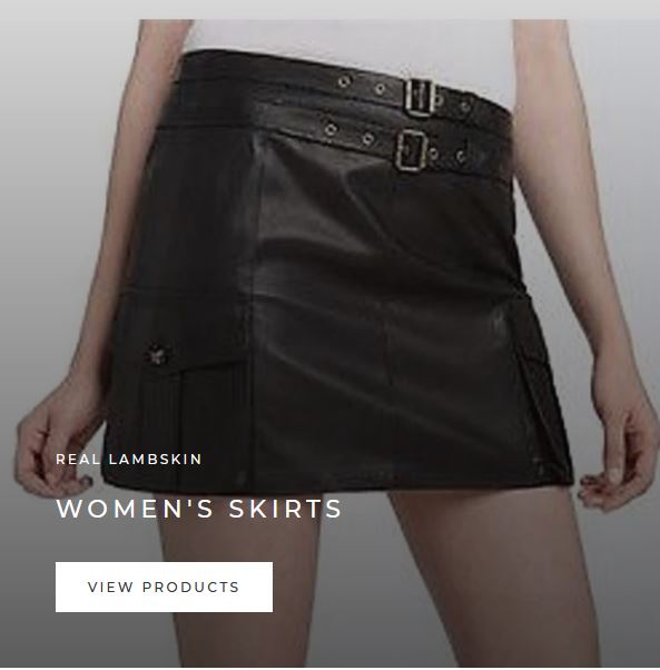 Women's Leather Skirts