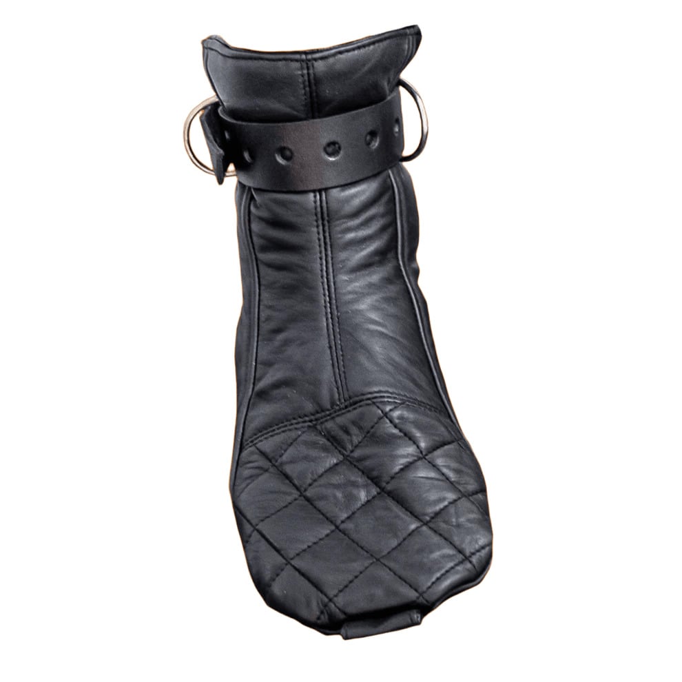 Leather Bondage Boots