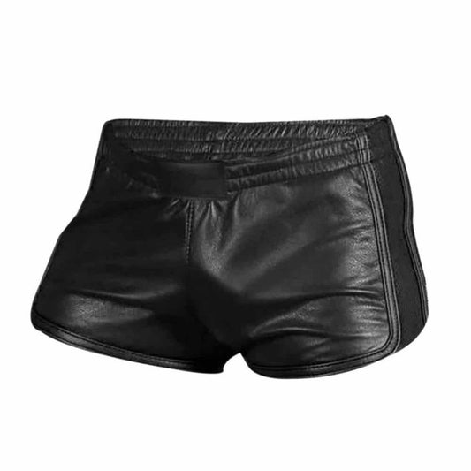 Men's 100% Genuine Lambs Leather Silky Soft Boxer Shorts New