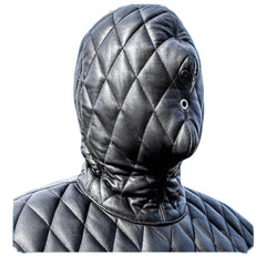 Quilted Bondage Suit All Black