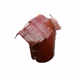 Roman Samurai Brown LEATHER Body Armour Cuirass LARP Body Armor LARP