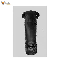 Full Heavy Duty Leather Sleepsack Straightjacket Combo Bondage Made to Measure