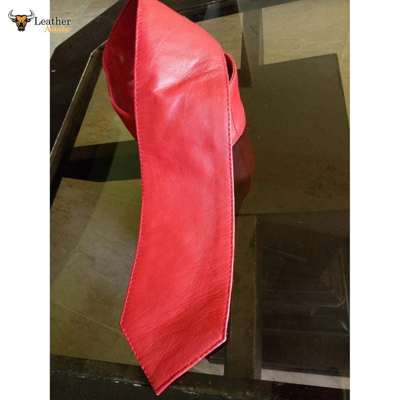 Men's Very Hot Genuine 100% Sheep Leather Tie Available in Different Colors