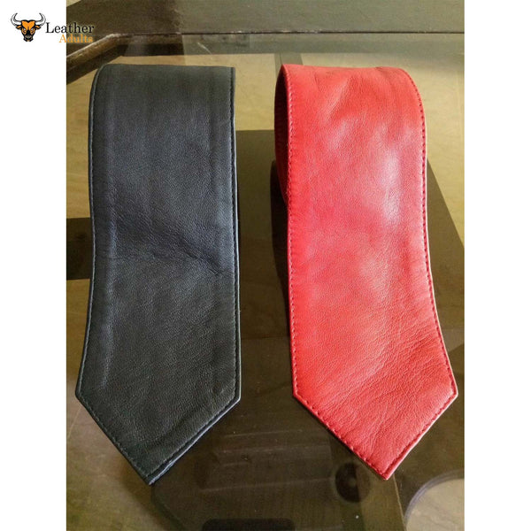 Men's Very Hot Genuine 100% Sheep Leather Tie Available in Different Colors