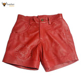 Women Leather Shorts Women 100% Genuine Lambskin Soft Leather pants Leather shorts