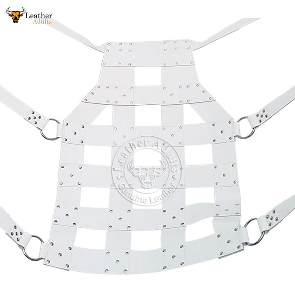 Genuine White Leather sling heavy duty sex swing sling with stirrups adult play