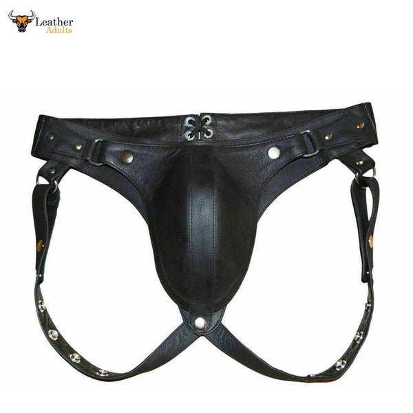 JOCKSTRAP Gay Thong Real Leather Slip String Lederhose Jockstrap Leder Pants M,L, XL